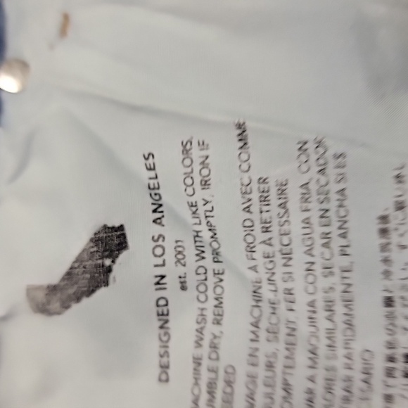 AG Adriano Goldschmied Light Blue Denim Jeans SZ 27 - Picture 15 of 15